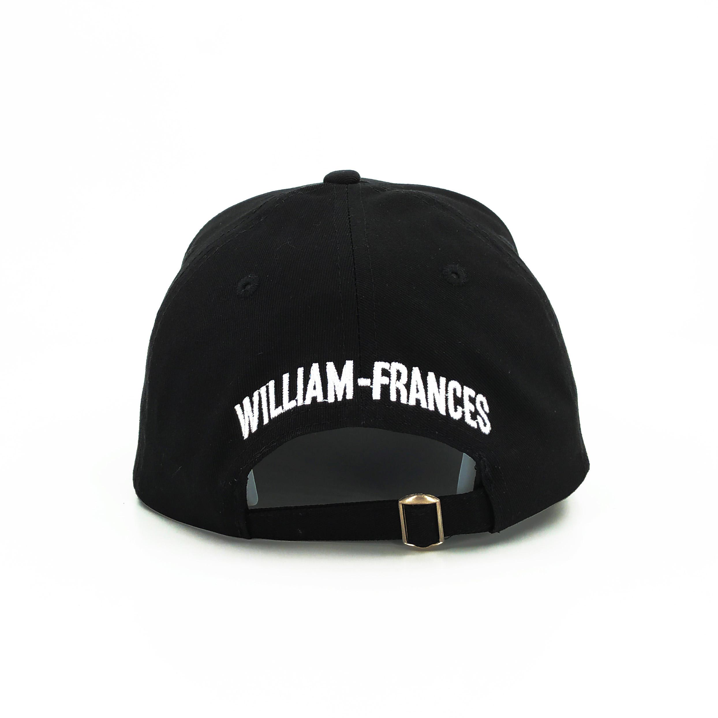 Cotton Distressed Cap Embroidery 3D Stitch Logo Customised   Baseball   Black Soochicdress