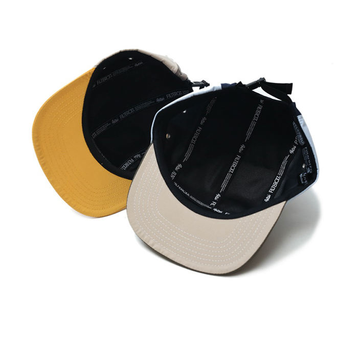 Custom Print logo Unstructured 5 Panel Hat, Camp Hat