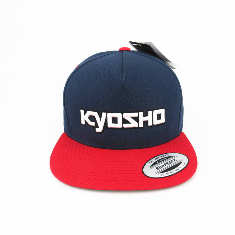 Snapback hat/Flat brim hat Custom Embroidery 5 Panel Snapback Brand Hip Hop Two Tone Snapback Cap