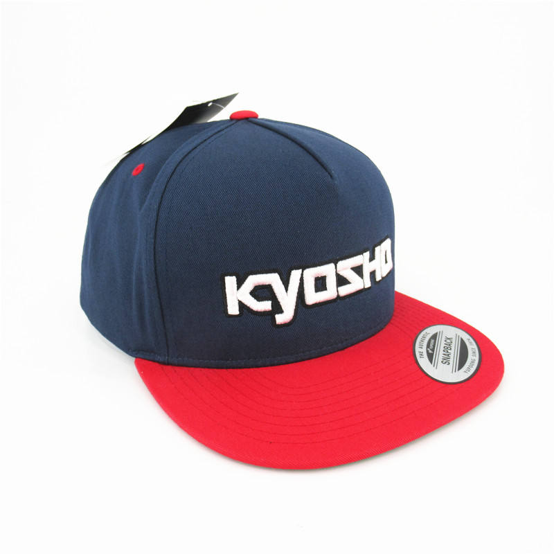 Snapback hat/Flat brim hat Custom Embroidery 5 Panel Snapback Brand Hip Hop Two Tone Snapback Cap